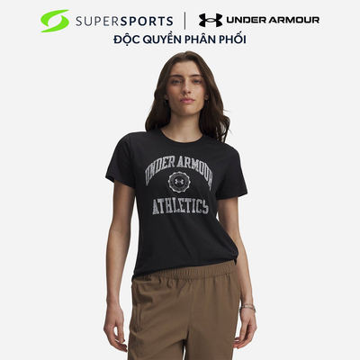 Áo Thun Nữ Under Armour Athletics Arch Short-Sleeve - 6013640-001