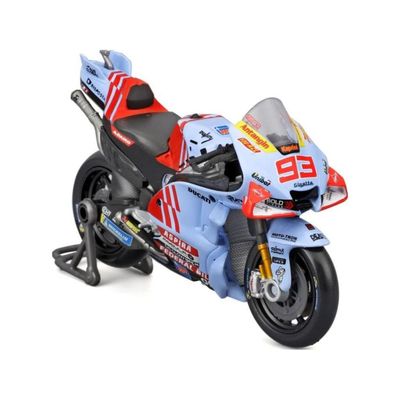 Đồ Chơi Xe Mô Hình Mô Tô Tỉ Lệ 1:18 GP Racing- Gresini Racing 2024 MAISTO 36399/MT36000