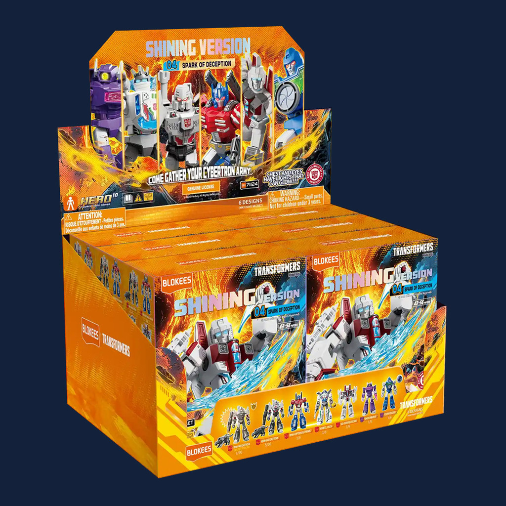 [CHÍNH HÃNG] Mô hình - Transformers - SV04 - SPARK OF DECEPTION (Luminous Eyes & Chest) - Blokees - 