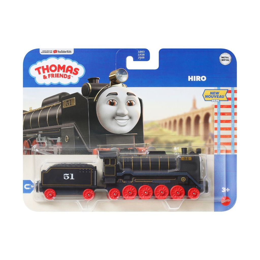 Đồ Chơi Mô Hình Đầu Kéo Và 1 Toa Tàu Hiro THOMAS FRIEND JLB69/JLB63