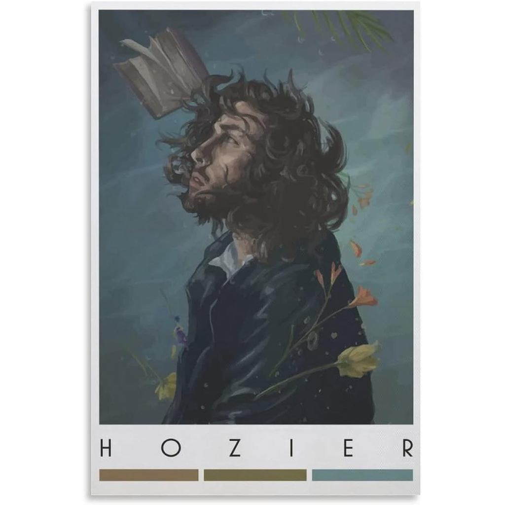Hozier Poster Canvas Poster Trang Trí Phòng Ngủ Phong Cảnh Văn Phòng Valentine Sinh Nhật Unframe-sty
