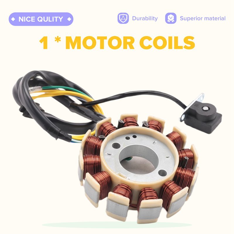Cuộn dây 12 cực Stator DC Coil Đánh lửa Stator cho GY6 125Cc 150Cc