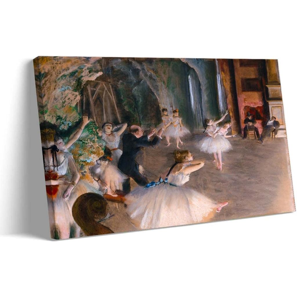 Edgar Degas Nghệ Thuật Treo Tường Bài Tập Trên Sân Khấu Áp Phích Cho Nhà Bếp Hình Ảnh Cho Phòng Ngủ 