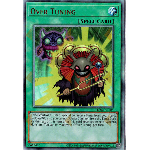 Thẻ bài Yugioh - ES02-AE105 - Over Tuning