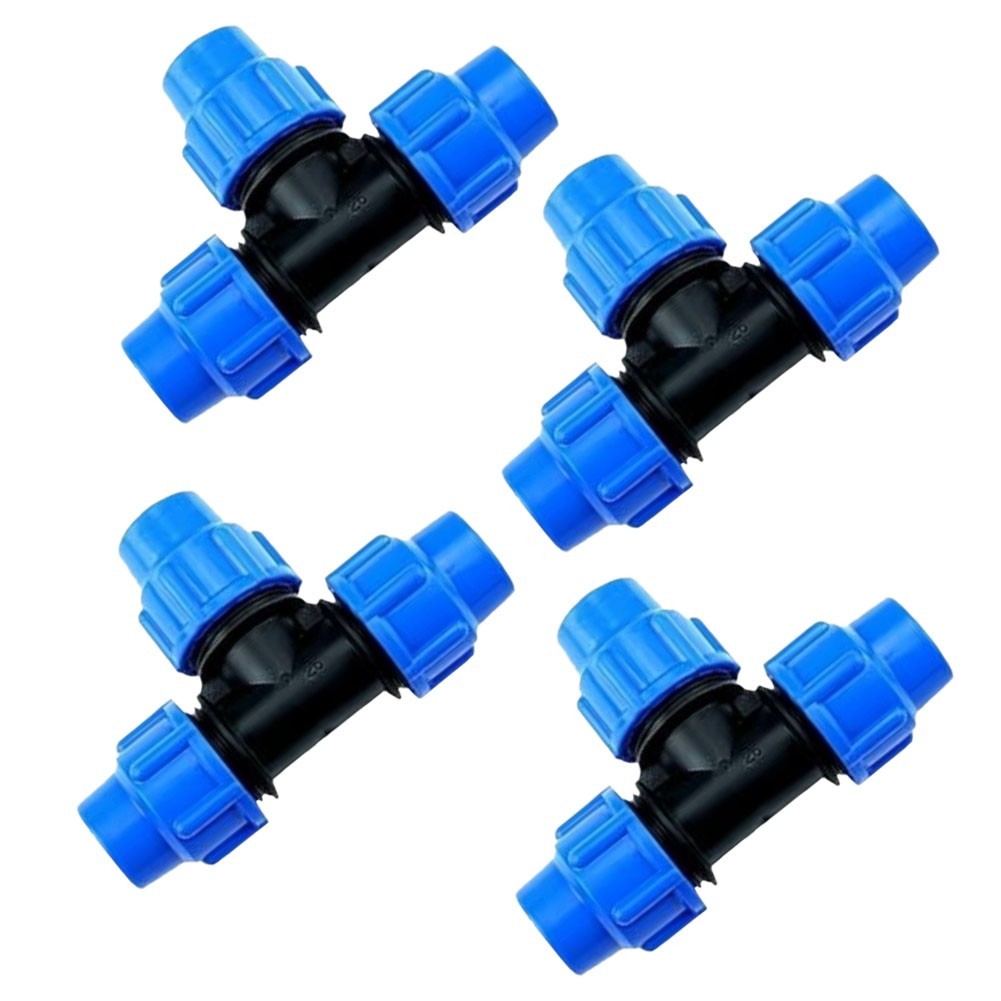 [MỚI] Lắp ống PE T-Piece 20mm, 25 mm, 32mm, cho ống PE80 và PE100 để tưới tiêu