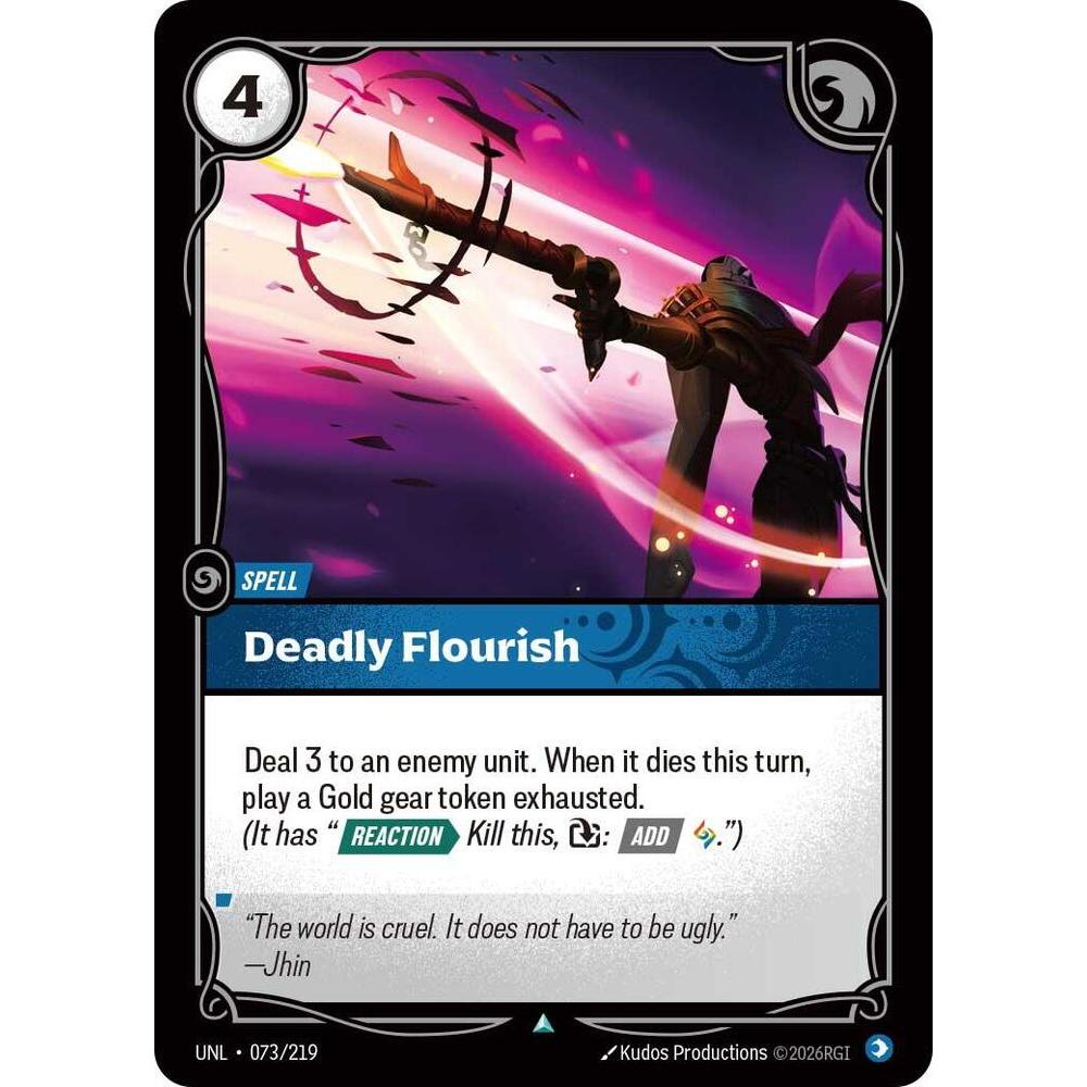 Riftbound TCG - Unleashed - Deadly Flourish (073/219)