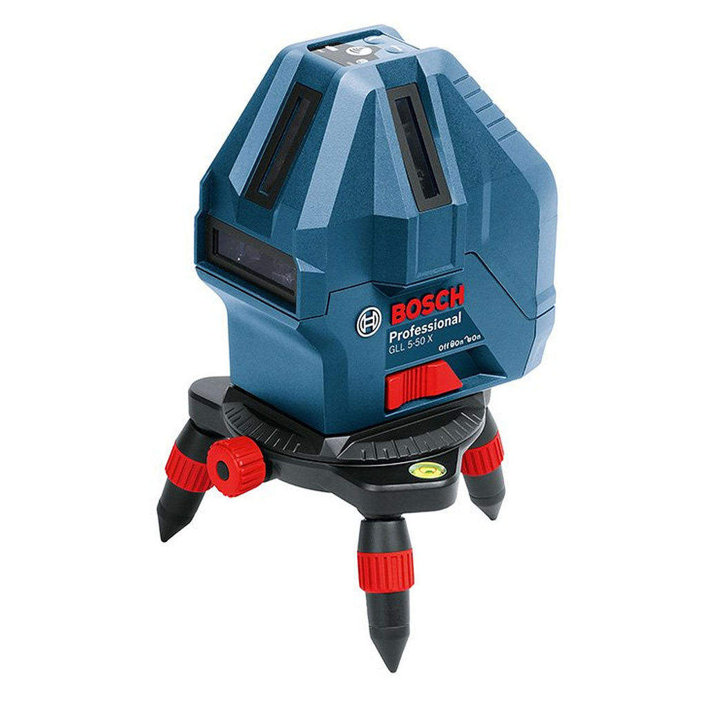 MÁY CÂN MỰC LASER TIA ĐỎ GLL 5-50 X 15M (50M VỚI BỘ NHẬN) SAI SỐ ±0.2 MM/M 0601063N80 BOSCH - HÀNG C