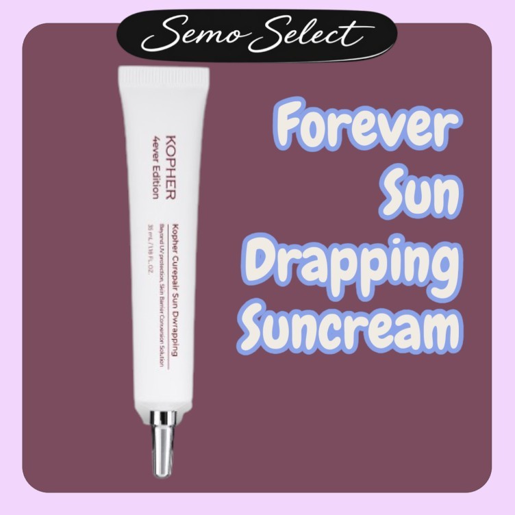 KOPHER [Kopher] Kem chống nắng Forever Sun Drapping / Kem chống nắng lâu trôi 24 giờ / làm dịu / 35m