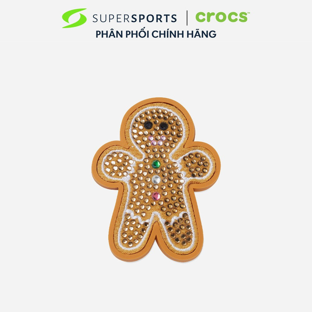 Phụ Kiện Charm Crocs Beaded Gingerbread Cookie - 10014258
