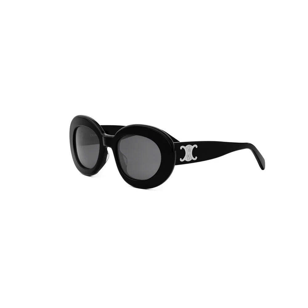Kính Mát CELINE Chính Hãng CL40312U 01A, Dáng Oval, Gọng Đen Cao Cấp
