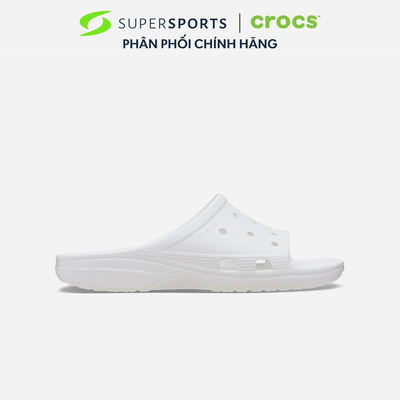 Dép Quai Ngang Nam Crocs Saturday - Trắng - 213298-100 ADS10 LS400
