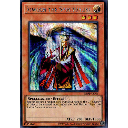 Thẻ bài Yugioh - ES02-AE001 - Jowgen the Spiritualist