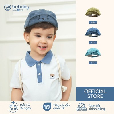BU Baby Phụ kiện Mũ lưỡi trai bé trai bé gái từ 5 đến 25 kg | Quần áo sơ sinh cao cấp mềm mịn | ACT194001