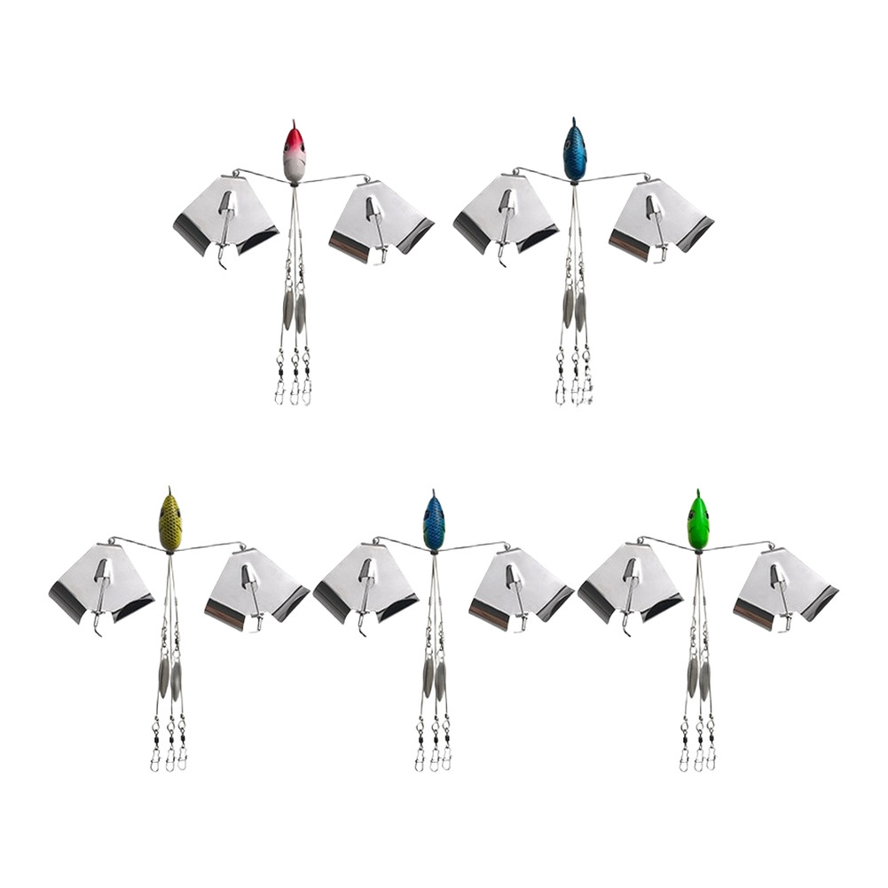 [MỚI] Mồi câu cá Spinner Alabama Rig có cánh quạt xoay 360 độ