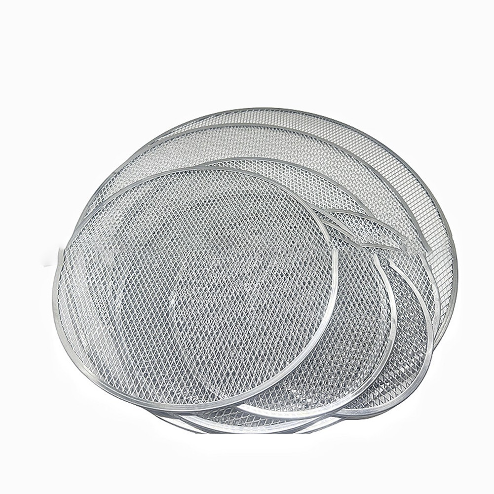 YRYN _ COD Pizza Stone Lưới Chống Nhôm Pizza Màn Hình Pasta Khay Nướng Lưới Pizza