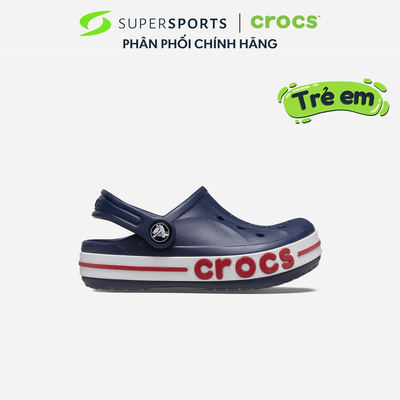 Giày Clog Trẻ Em Crocs Bayaband - Xanh Navy - 207018-410 LS200