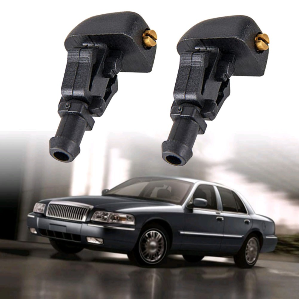⭐MUL-421⭐ 2 Chiếc Kính Chắn Gió Khăn Lau Máy Giặt Xịt Phản Lực Vòi Phun Cho Xe Ford F150 04-14 3W7Z1