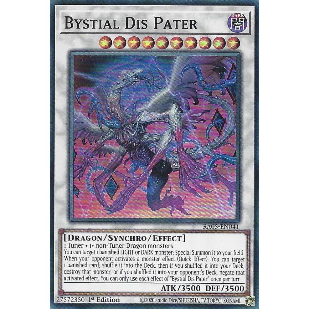Thẻ bài Yugioh - RA05-EN041 - Bystial Dis Pater - Super Rare