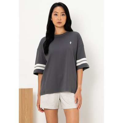 Áo Thun Tay Ngắn Nữ Skechers Basketball Culture Short Sleeve Tee - SL325W428-00CA Online Sale