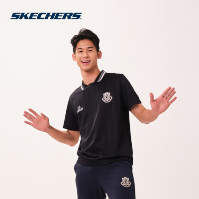Polo Tee Nam Skechers Game On Iconic Polo Tee - SL126M217-0018