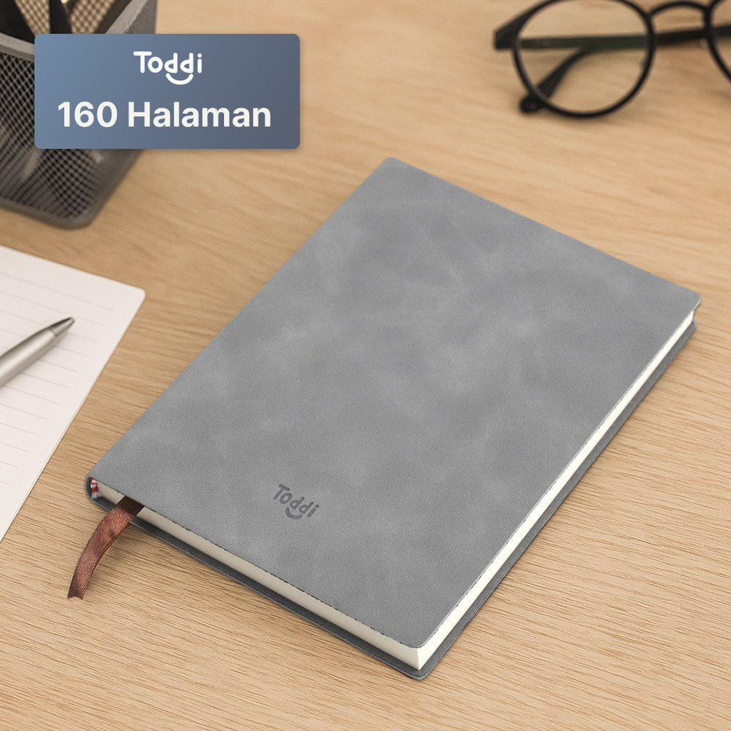 Toddi Notebook Journal A6 Mini 160 Trang Bao Da PU Cao Cấp - CW-32