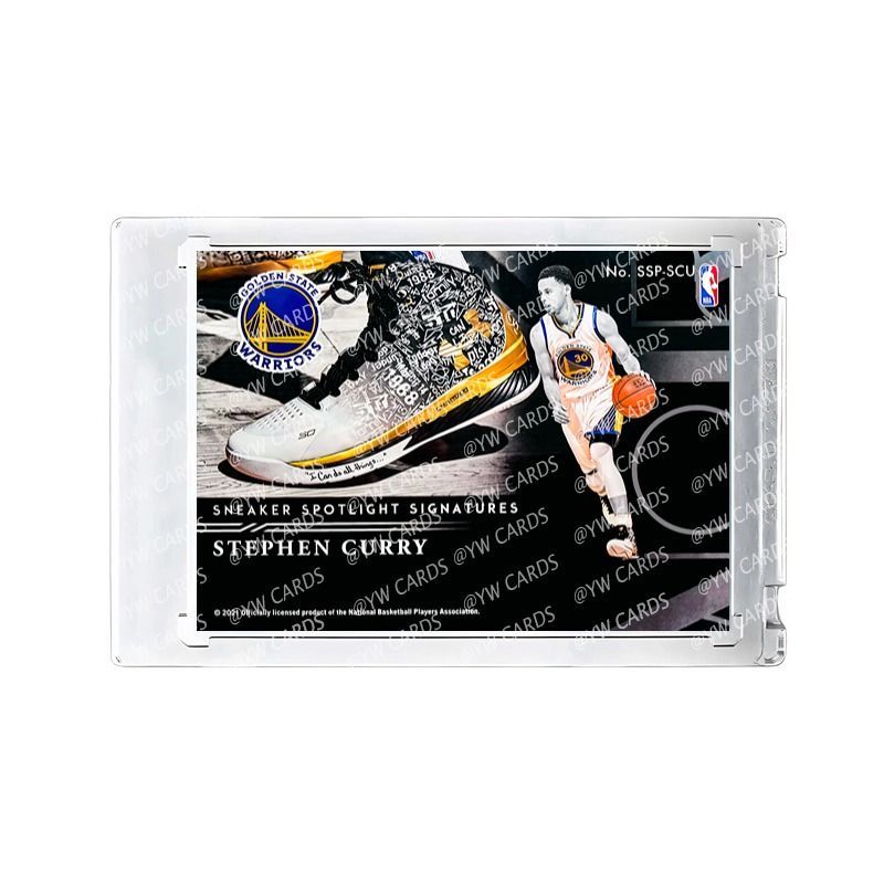 Curry Championship Good Night Signature Star Card Non-Panini toppsNBA Bóng rổ logoman Bộ sưu tập Thẻ