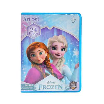 Bộ Tô Màu Art Kit 24 Món Disney Frozen RED RIDGE 100543