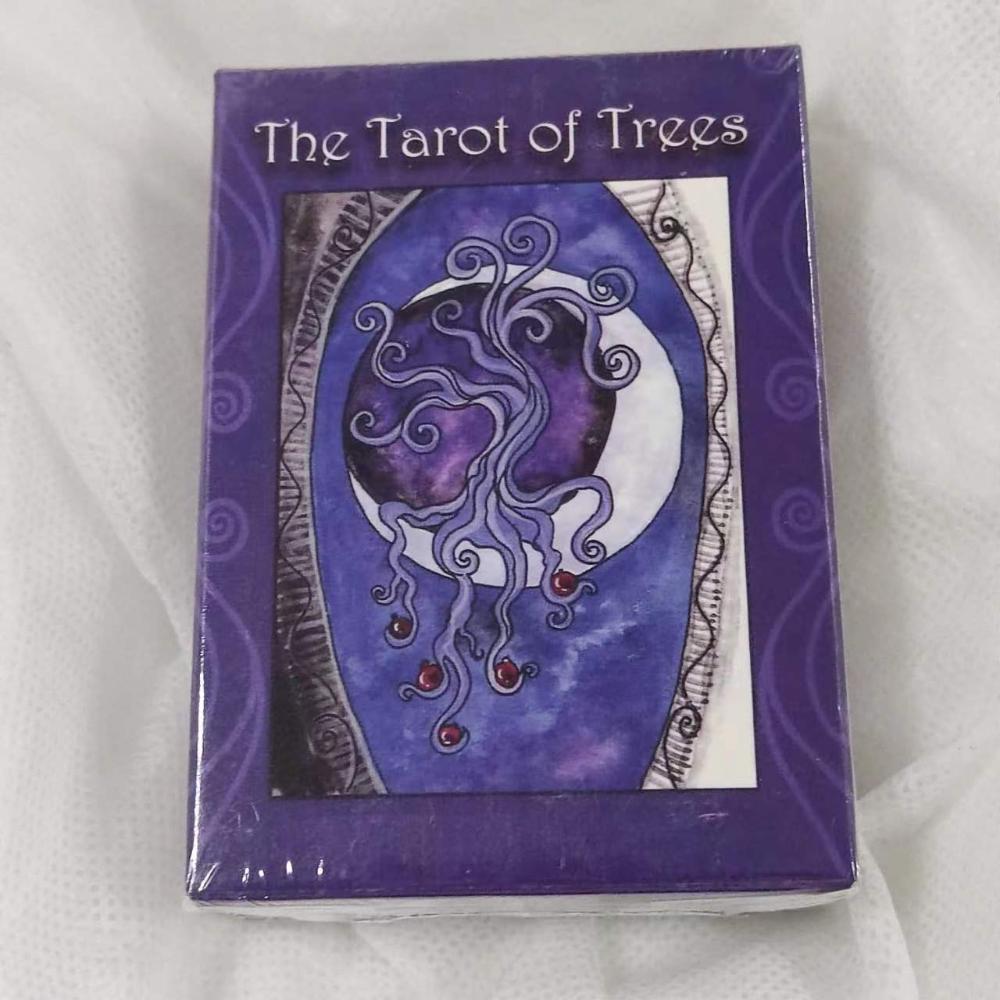 9 * 6.5cm Tarot of Trees 78 lá bài Tarot Deck