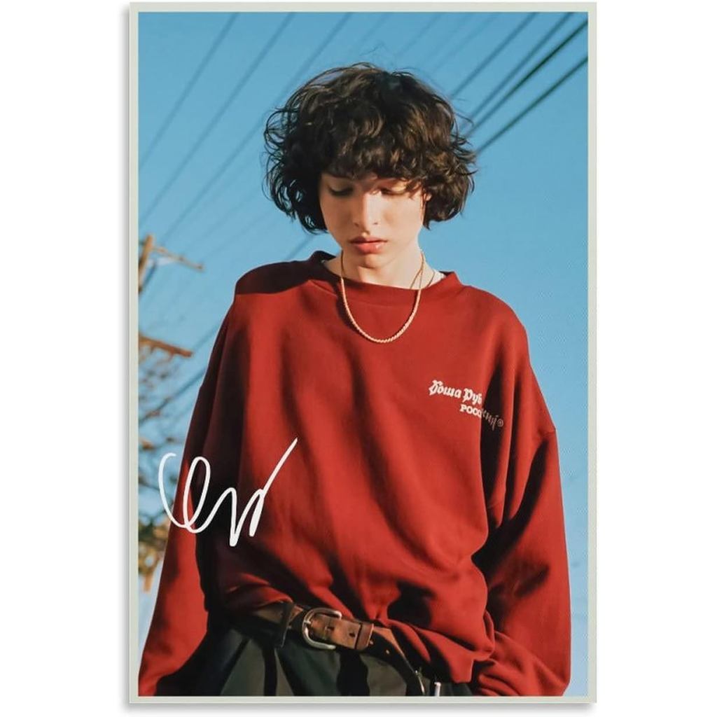 Ca Sĩ Finn Wolfhard Áp Phích Thẩm Mỹ Canvas Nghệ Thuật Poster Và Nghệ Thuật Treo Tường In Hình Hiện 