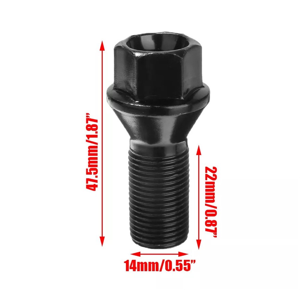 [SR] 36136890324 Đinh bu lông bánh xe M14x1.25 cho BMW F25 X3 E70 X5
