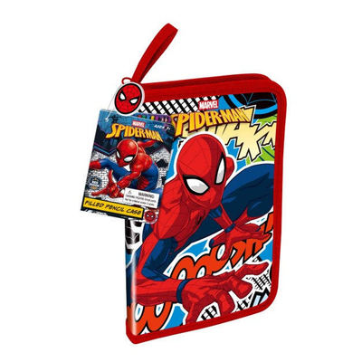 Bộ Đồ Dùng Học Tập Kèm Bút Màu Spider Man RED RIDGE 100891