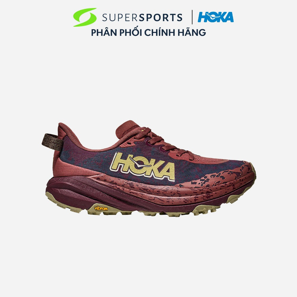 Giày Chạy Trail Nữ HOKA Speedgoat 6 - Đỏ - 1147811-RLCK