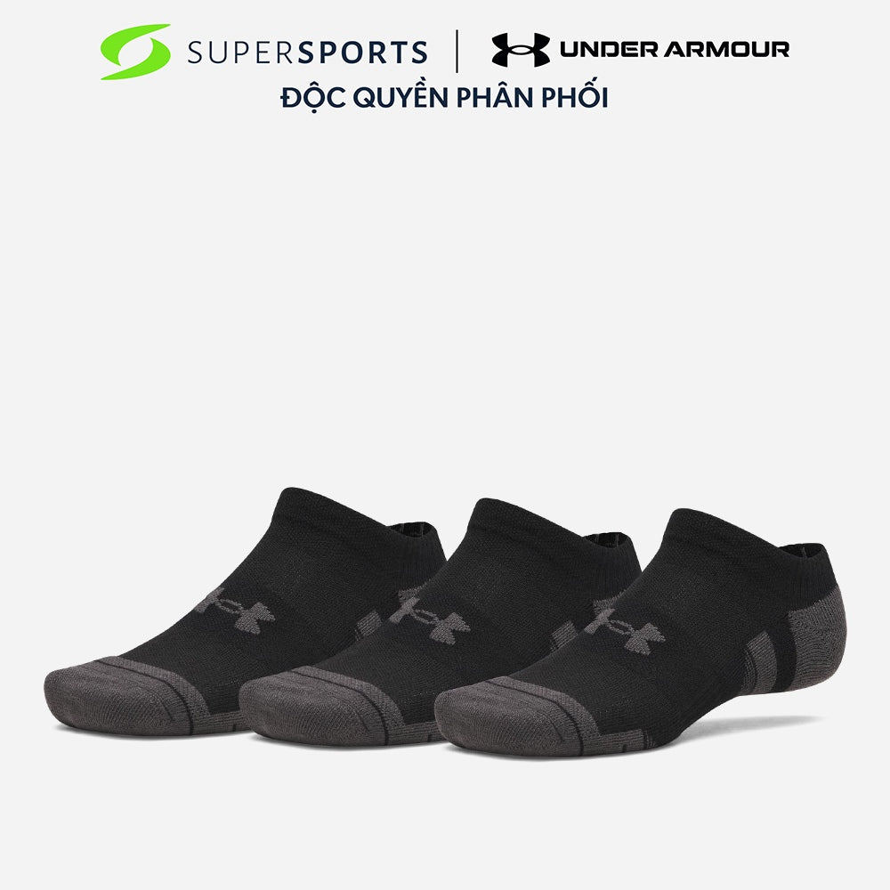 Vớ Thể Thao Under Armour New Performance Tech 3-Pack No Show - 6015136-008