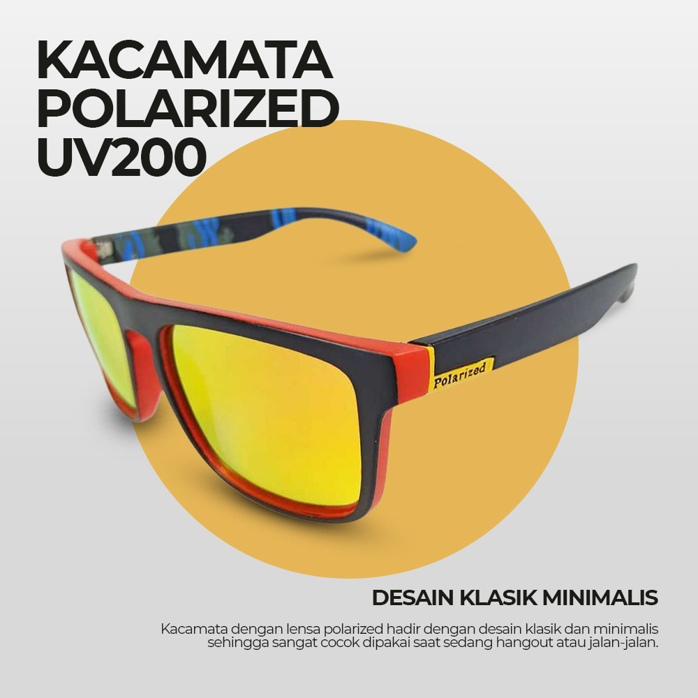 Kính râm ngoài trời chống chói phân cực KDEAM Unisex UV200 - KD156