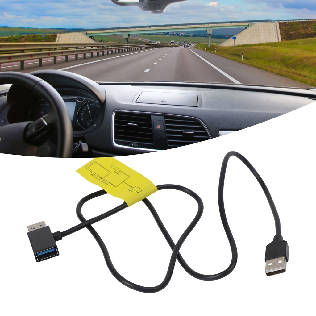 ⭐BNB-424⭐ Bộ chia USB Bộ chuyển đổi dữ liệu nguồn USB Y-Cable cho Android Auto cho bộ chuyển đổi Car