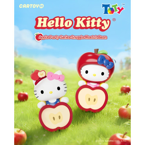 [CHÍNH HÃNG] Mô hình trang trí - Hello Kitty - Apple Party Series Snuggle - Moetch - MB42 Full Set