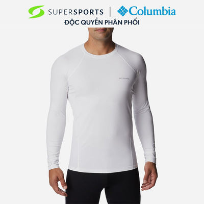 Áo Thun Giữ Nhiệt Nam Columbia Midweight Stretch Long Sleeve - Trắng - 1638591101