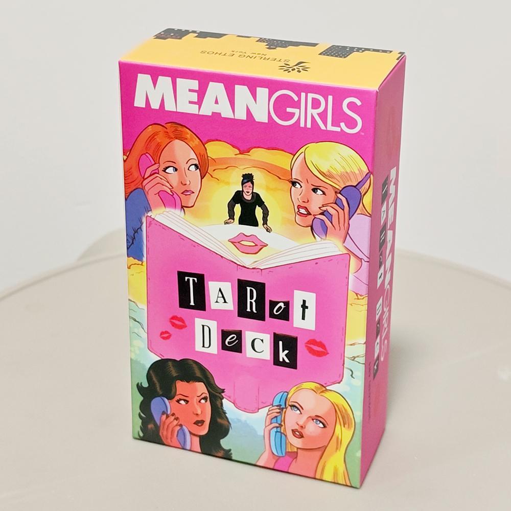 Bộ bài Tarot Mean Girls - Tính năng Regina George, Cady Heron & The Plastics 12 * 7cm 78 Thẻ minh họ