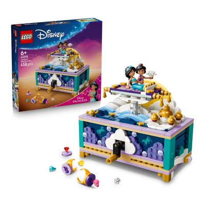 Đồ Chơi Lắp Ráp Hộp Trang Sức Của Jasmine LEGO DISNEY PRINCESS 43295 (458 chi tiết)
