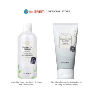 [Combo 2 sản phẩm] Combo Làm Sạch Da Nước Tẩy Trang Và Sữa Rửa Mặt the SAEM