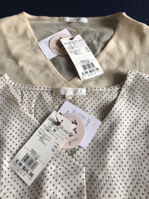 Áo voan kiểu xuất Nhật 2 lớp (2 màu) | BigBuy360 - bigbuy360.vn