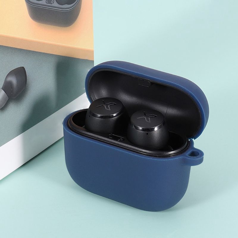 Vỏ Bảo Vệ Hộp Sạc Tai Nghe Màu Trơn Bằng Silicon Cho Xemal X3