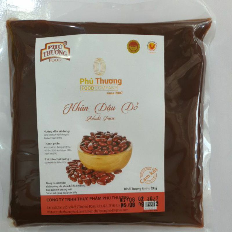 NHÂN ĐẬU ĐỎ PHÚ THƯƠNG 1KG