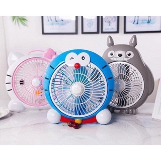 Quạt để bàn hình thú dễ thương, quạt điện nhỏ xinh