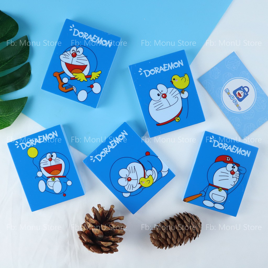 Gương kèm lược hoạt hình DORAEMON DOREMON dễ thương cute MON0139