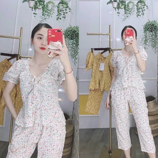 bộ lụa hoa nhí 9 tấc mới, IB CHỌN MÀU.