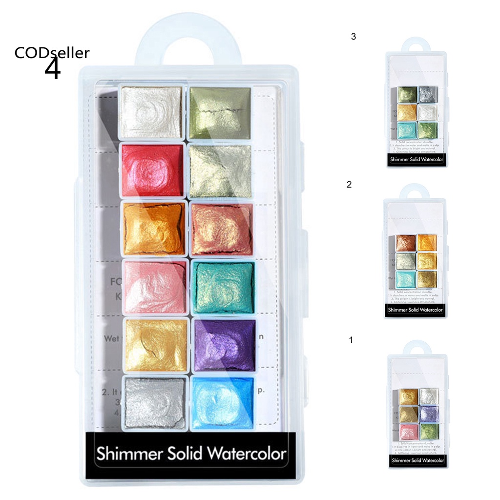 Bột Nhũ Sơn Móng Tay Mini Hiệu Ứng Ngọc Trai Màu Trơn