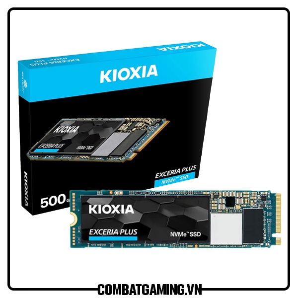 Ổ Cứng SSD Kioxia Exceria Plus M.2 PCIe NVMe 500gb (3400/2500 MB/s)