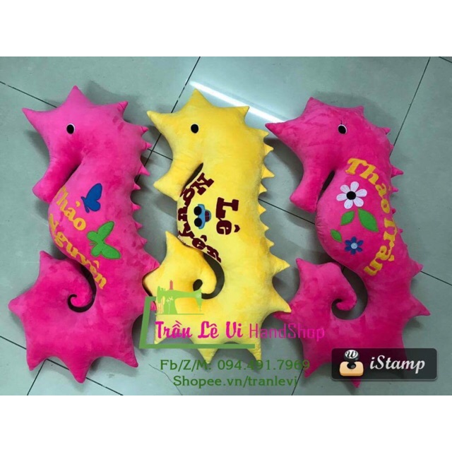GỐI ÔM CÁ NGỰA 80CM