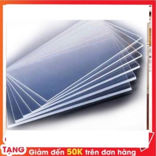 Bìa MiCa trong suốt khổ A3 dày 2li